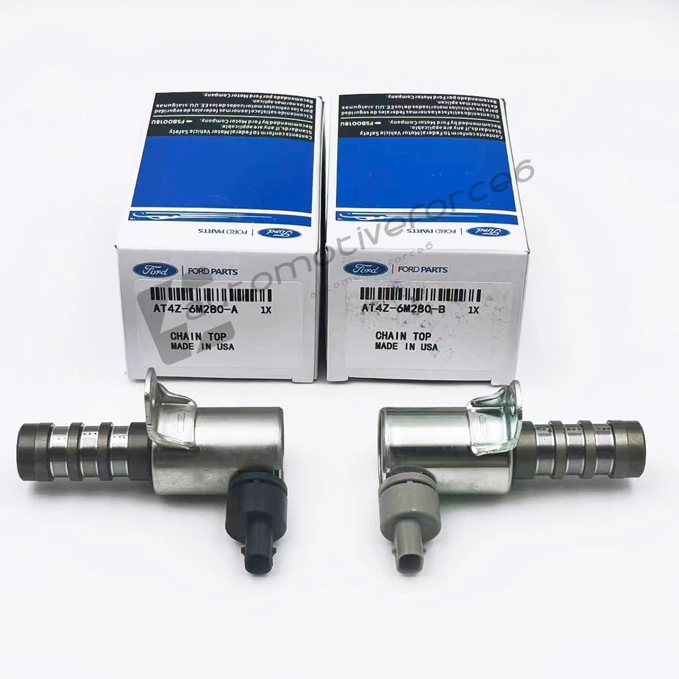 2X VVT Variable Valve Timing Solenoid For 11-17 Lincoln MKZ Ford F-150 3.5L 3.7L - Image 3 of 4