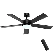 Antarctic Star Ceiling Fans with Lights 52 inch Low Profile Ceiling Fan with ...