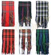 Scottish Highland Scarf Handmade CLAN Tartan Fabric SASH SCARF "90" X "12"