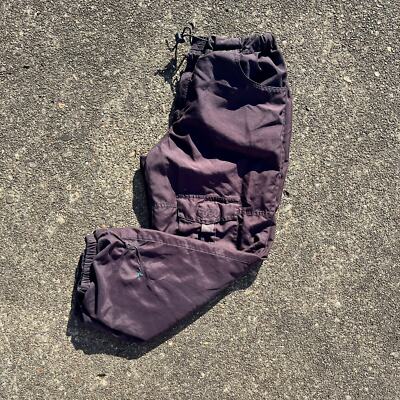 Boys Y2K Fubu Polyester Jogger Pants Size Large 12/14 