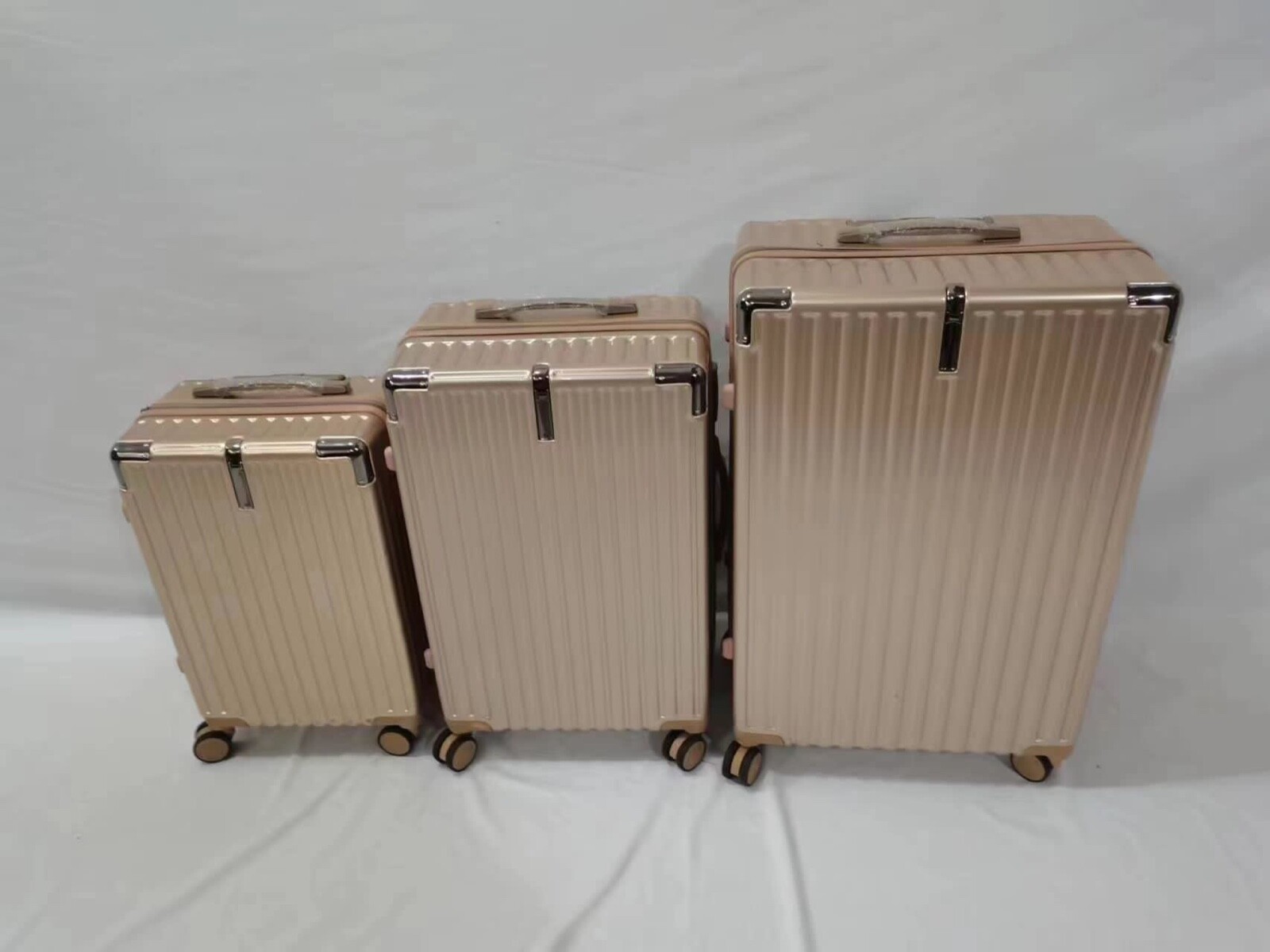 Juego de Maletas Carcasa Dura 3 Piezas Casos Viajes con Ruedas Equipaje Mano