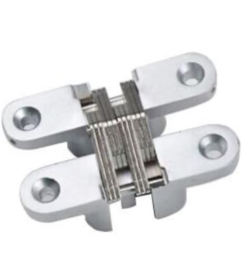 Pair Of 2 3/8'' Hidden Gate Hinge Up To 44lbs Stainless Invisible Door Hing
