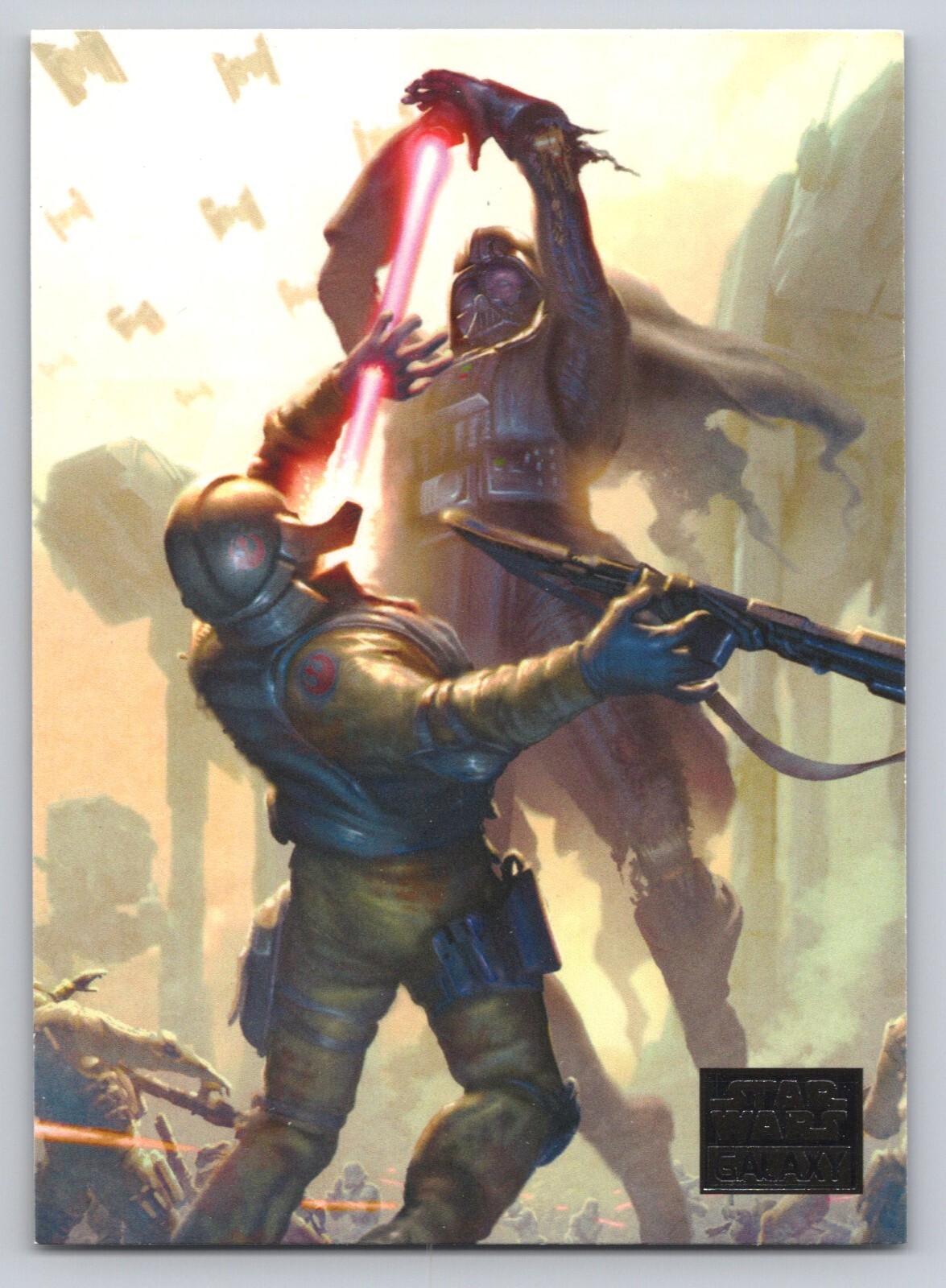 Vader Triumphant #808 Star Wars 2012 Topps Galaxy Series 7 trading card — raw and PSA graded price guide