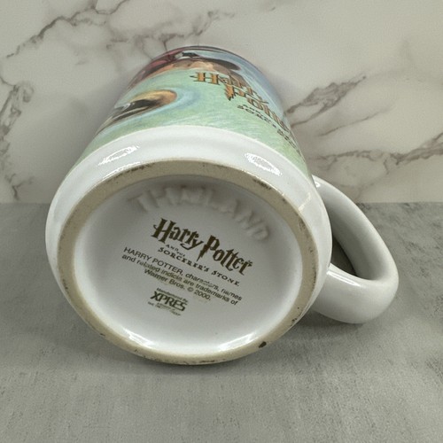 HARRY POTTER Coffee Cup The Sorcerer’s Stone Mug 2000 Warner Brothers - Picture 5 of 8