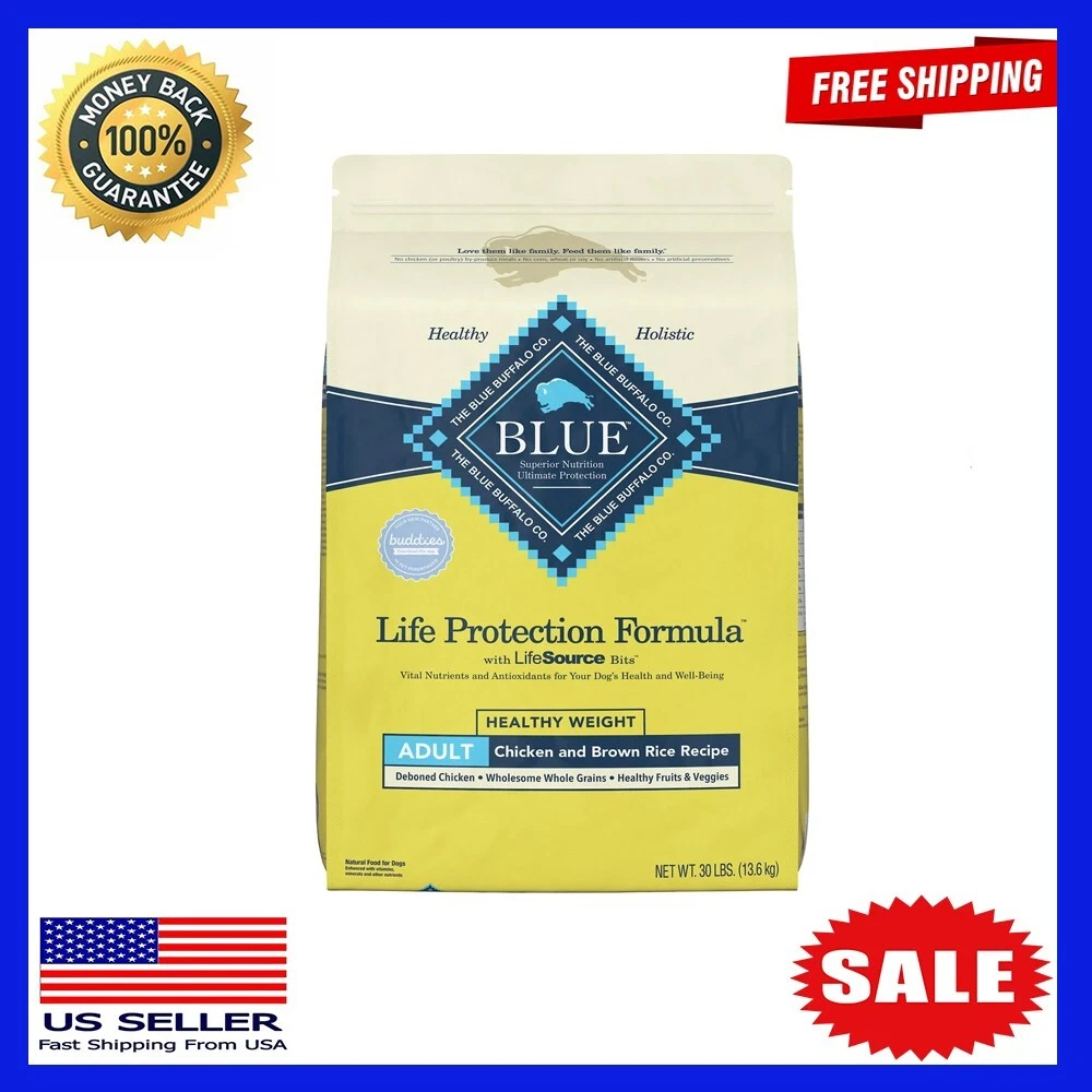 30 lb bag Blue Buffalo Life Protection Formula Healthy Weight