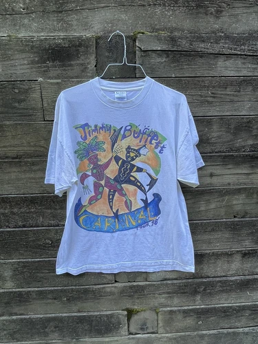 Jimmy Buffett Carnival Tour Concert Shirt Size 1990s vintage concert t-shirt, vintage, size XL, single stitch, B+ condition
