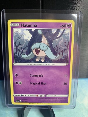2025 McDonald s Happy Meal Pokémon Dragon Discovery #005/015 Hatenna