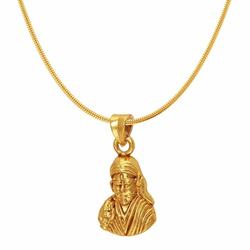 Indian Traditional Gold Plated Sai Baba 