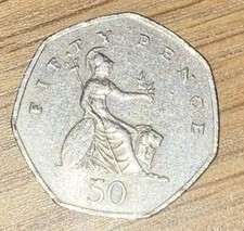 VERY RARE 1997 britannia 50p coin