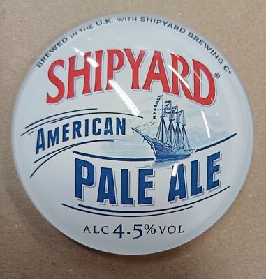 BRANDNEUE WERFT PALE ALE BIER FROGEYE 3D LINSE PUMPE ABZEICHEN. SIEHE BESCHREIBUNG.