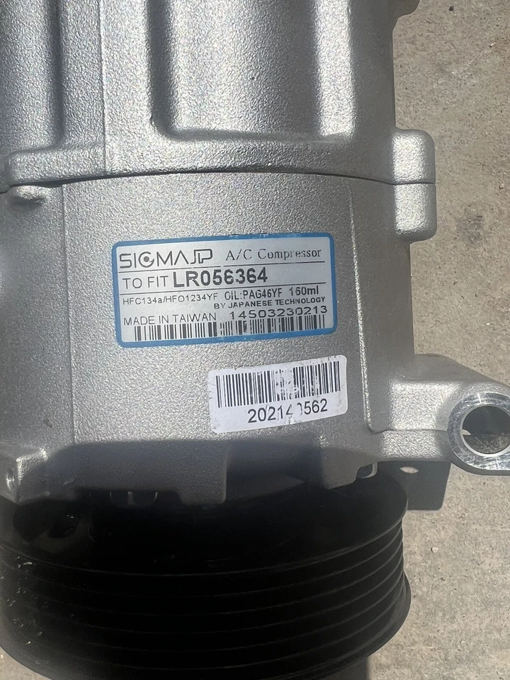 Compresor de aire acondicionado Jaguar Xjr 2017 5,0 V8  Foto 2 de 4