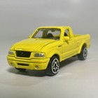 MotorMax Ford Ranger #6052 Yellow 1:64 Scale Diecast Diorama Model Pickup Truck