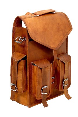 pure leather travel bags