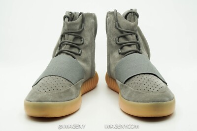 ADIDAS YEEZY BOOST 750 USED SIZE 11 LIGHT GREY GUM GLOW ADIDAS YEEZY BOOST 750 USED SIZE 11 LIGHT GREY GUM GLOW