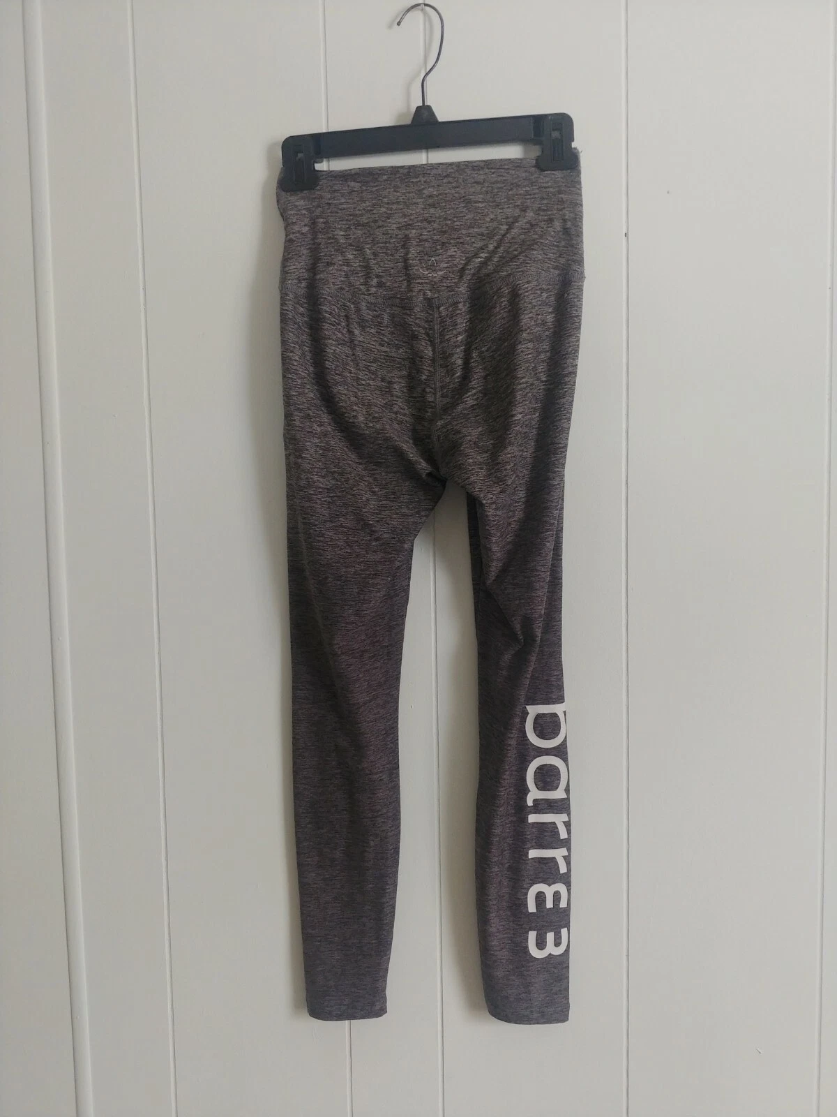 beyond-yoga barre3 space dye dark tropic high waisted leggings