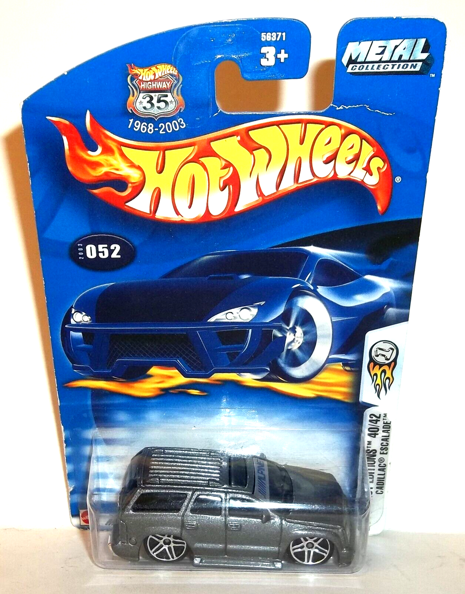2003 HOT WHEELS 35th 1:64 2003 HW 1ST EDITIONS 40/42 GRAY CADILLAC