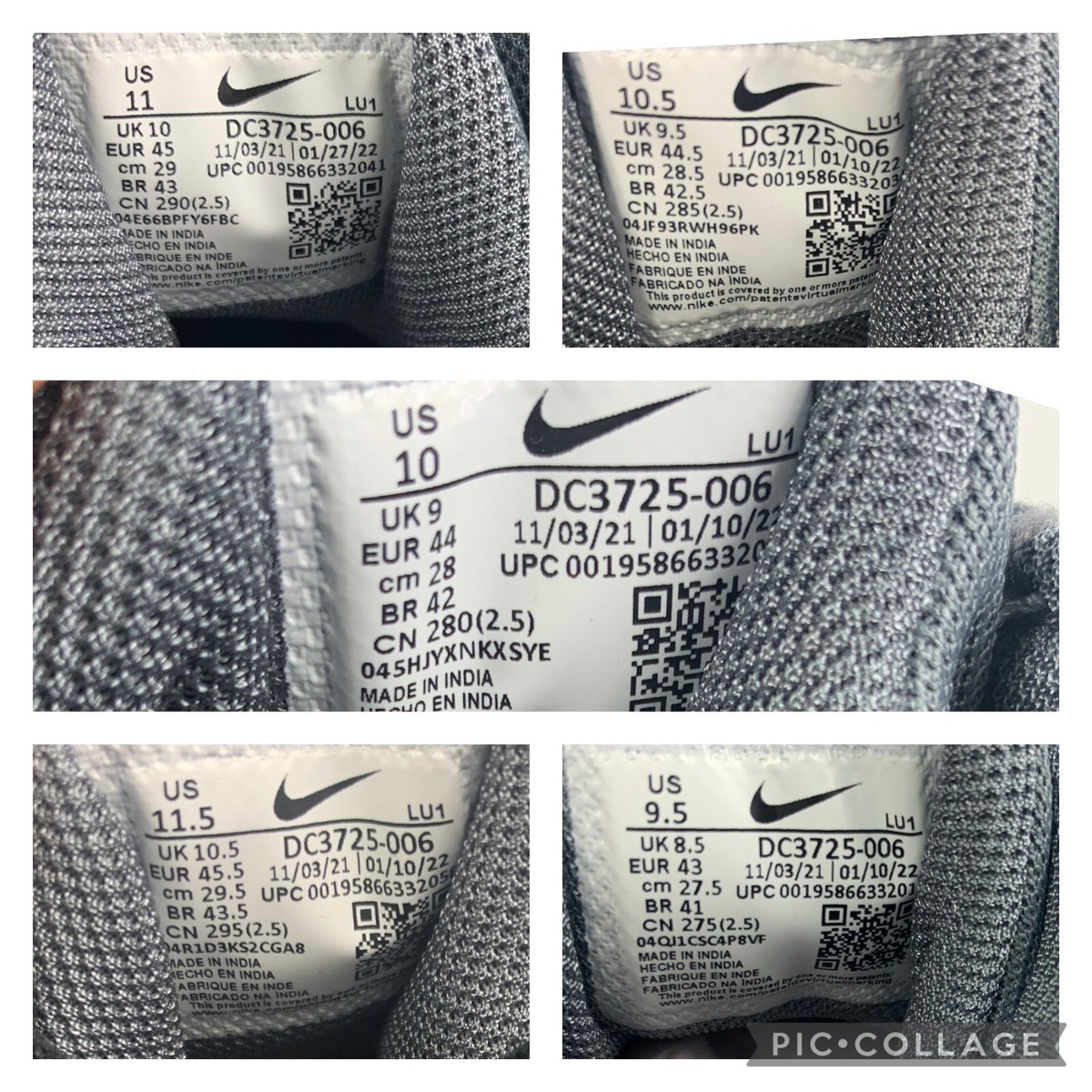 Size 11 - Nike Air Max Impact 3 Black Cool Grey for sale