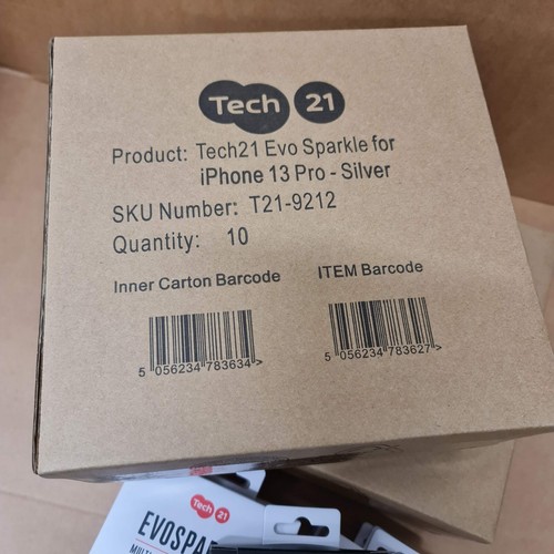 Job Lot 20x Tech21 Cases For iPhone 13 PRO - Evo Sparkle Shockproof Wholesale - Picture 6 of 10