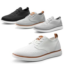 Men's Oxfords Sneakers Casual Breathable Lightweight Walking Shoes US Size 8-13