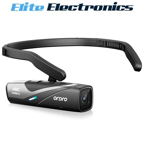 ORDRO EP8 4K IPX5 Wearable FPV Gimbal Video Camera
