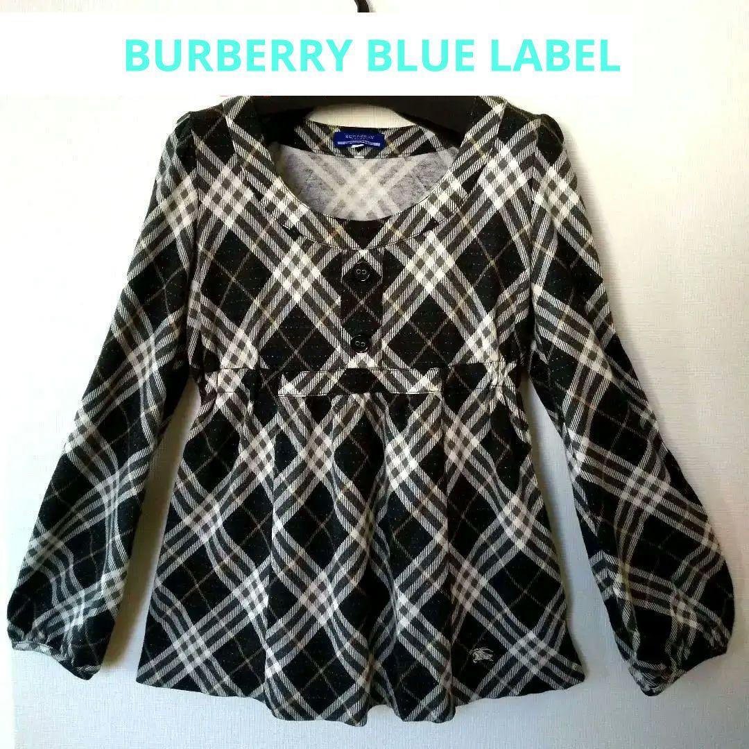 トップス BURBERRY LONDON BLUE LABEL BROWN tee Blue Logo T-Shirt - kids atelier