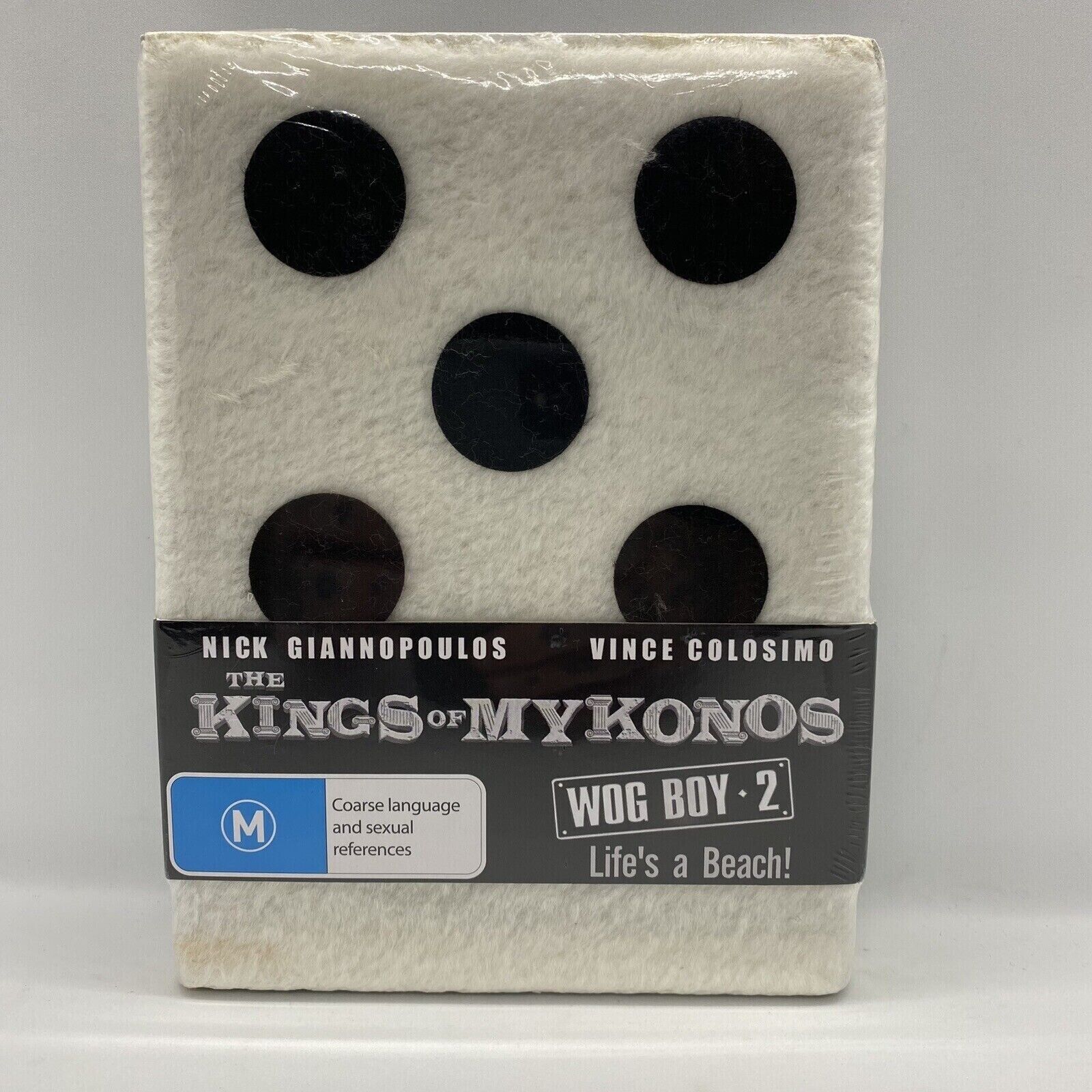 Kings Of Mykonos Wog Boy 2 DVD with Fluffy Dice Cover New (B#1)