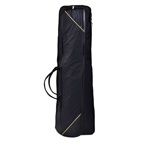 Portable Alto/Tenor Trombone Shoulders Bag Handbag Musical Instrument Acc (Black - Picture 11 of 12