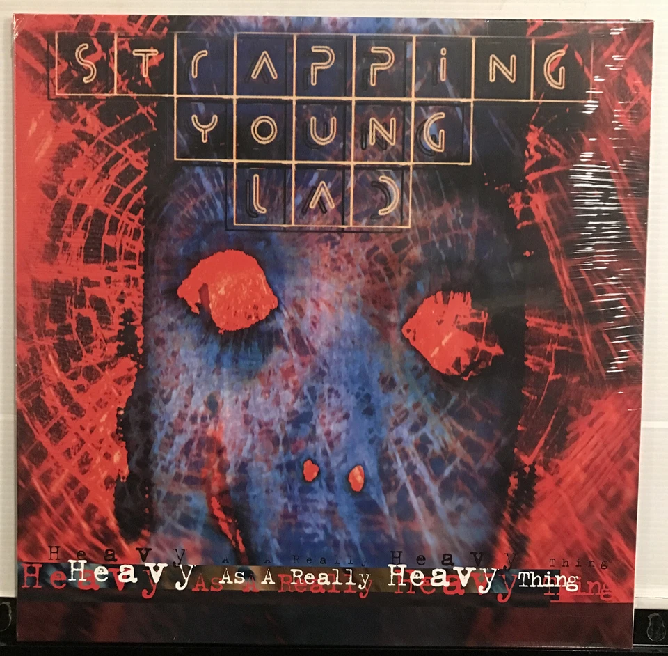 Strapping Young Lad – Heavy As A Really Heavy Thing LP 2022 Listenable [Blue] - Image 3 of 4