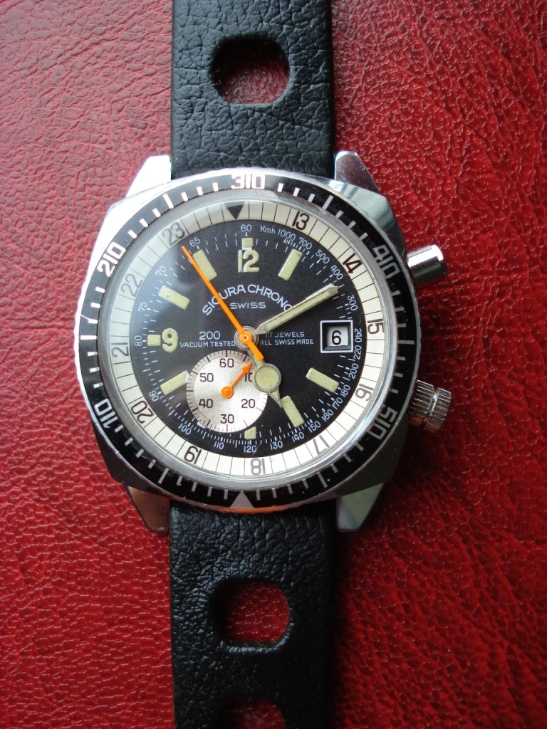 Chronograph swiss watch sale