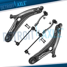 Front Lower Control Arms Ball Joint Tie Rods Sway Bars for 2010 - 2013 Kia Soul