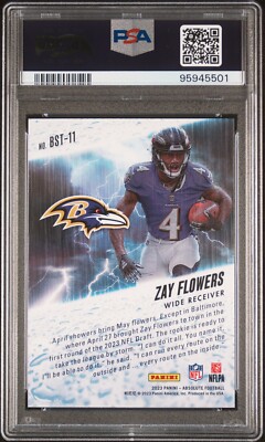 Zay Flowers 2023 Panini Absolute 