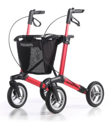 SUNRISE MEDICAL Geländerollator Leichtgewicht Rollator Gemino30 COMFORT Gehwagen PANNENSICHER