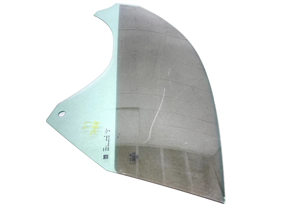 Audi TT TTS TTRS 2016-2023 cupé puerta delantera izquierda lado del conductor ventana vidrio OEM Foto 2 de 4