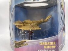 Star Trek Strike Force Cardassian Warship With Mini Figures, Playmates 1997 NEW