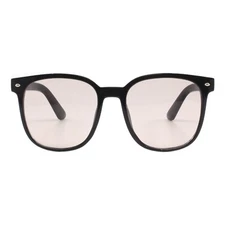 Photochromic Lens Sunglasses Classic Square Horn Rim Unisex UV400