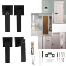 2 Set Smart Door Lock Fingerprint Touch Lock Anti-Theft Electronic Door Lock