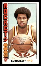 1976-77 Topps #18 Ed Ratleff NM/NM+ Rockets 404616
