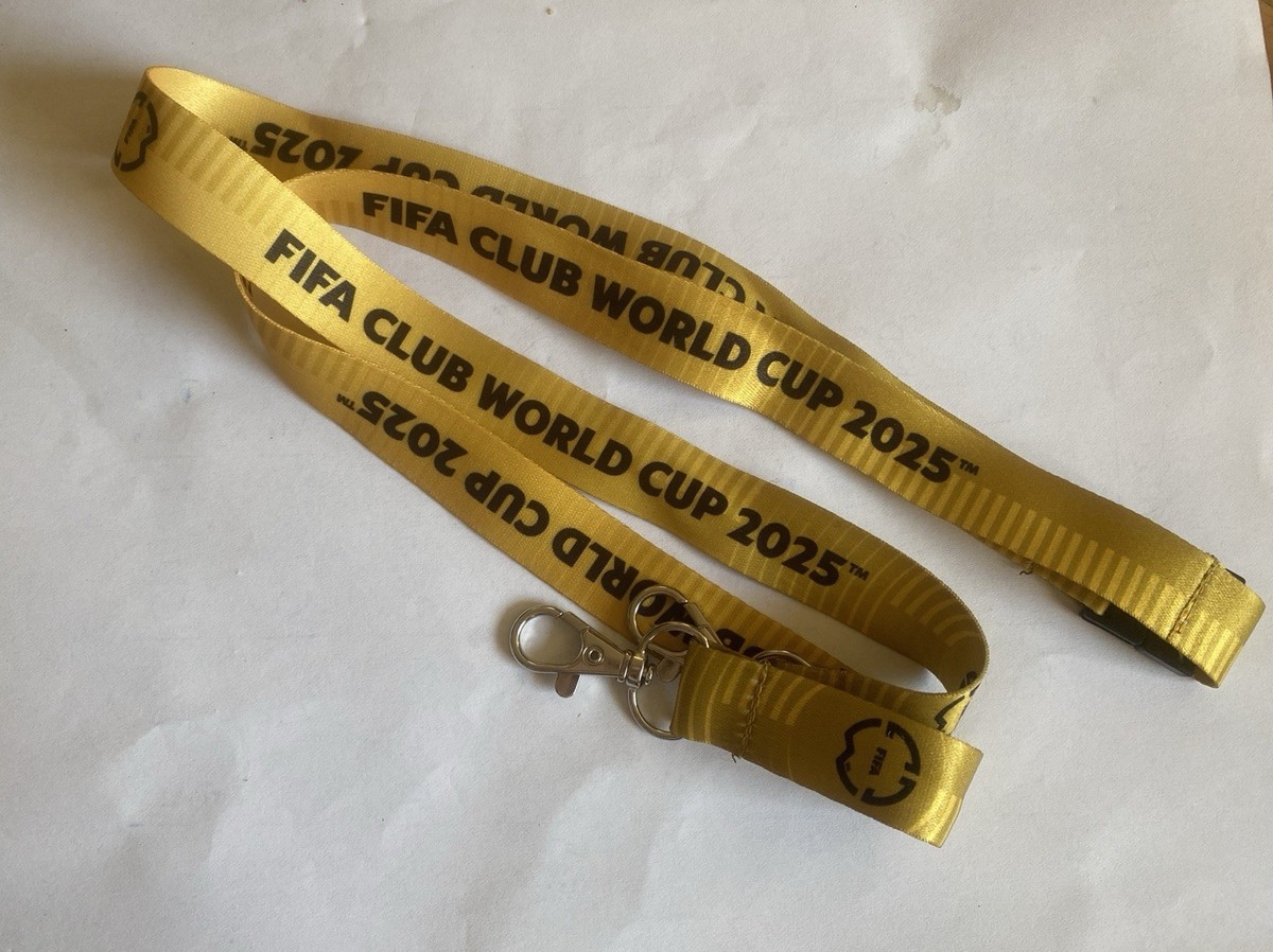 FIFA Club World Cup 2025 Tournament Lanyard | eBay