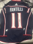 Adidas Adam Fantilli Signed Columbus Blue Jackets NHL Hockey Jersey #11