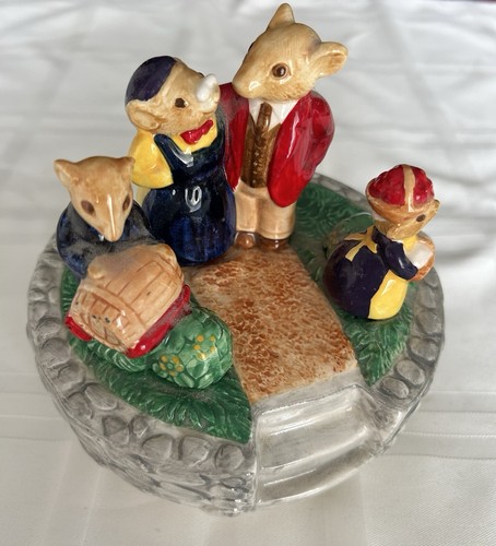 Vintage Wind In The Willows Tastesetter Ceramic Music Ariel Inc. 1981 Sigma Mice - Picture 2 of 5