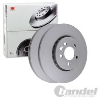 2X NK Bremsscheiben 284Mm BelÜFtet Vorne Passend FÜR MG MG Rover 75 | 314055