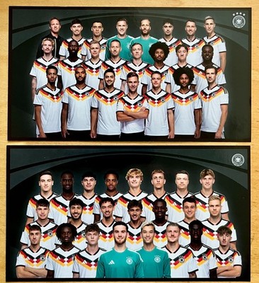 Panini Ferrero WM 2026 - 2x XXL Teamsticker Nr.51 + Nr.52 TOP-Zustand