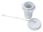 American Motorhome RV Gravity Water fill Cap -strap + Spout White 224pw-a