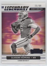 2021 Panini Contenders Draft Picks Legendary Blue 15/99 DeAndre Hopkins #16 0n3y