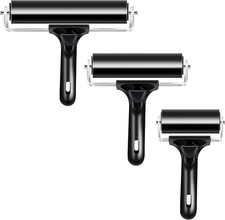 Soft Rubber Brayer Rollers for Crafting Brayers Rollers for Printmaking Braye...