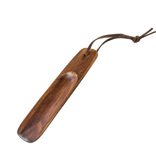 Cuerno de viaje para usuarios de zapatos de madera maciza para personas mayores cuernos de mango largo - Imagen 8 de 11