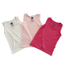 Kickee Pants Bamboo Scalloped Tank Top Bundle Size 6