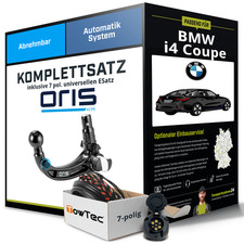 Für BMW i4 Coupe Typ G26 Anhängerkupplung abnehmbar +eSatz 7pol uni 11.2021- NEU