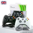 Xbox 360 Wired Controller USB Gamepad PC Windows 10 11 Console Black White UK