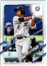2021 Topps NPB #132 Takashi Ogino Rainbow Foil #/150